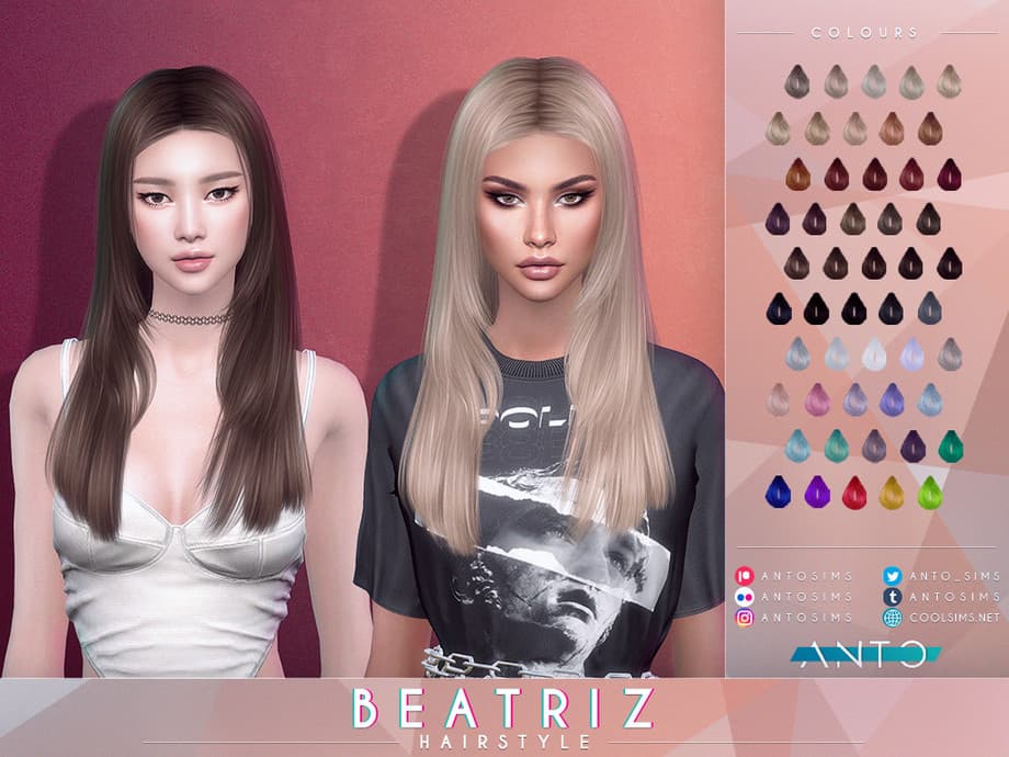 Прическа Beatriz Hairstyle
